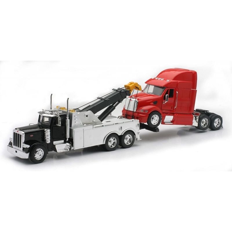GENERICO - NEWRAY 12053 1:32 PETERBILT TOW TRUCK W CAB