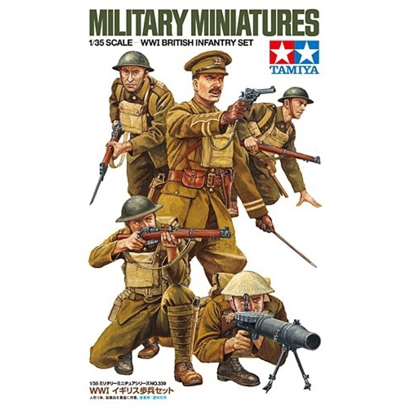 TAMIYA - TAMIYA 35339 1:35 WWI BRITISH INFANTRY SET