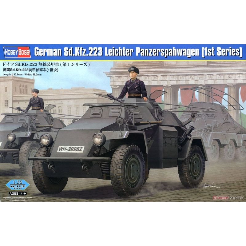 GENERICO - HOBBYBOSS 83817 GERMAN SD KFZ 223 LEICHTER PANZERSPAHWAGEN (