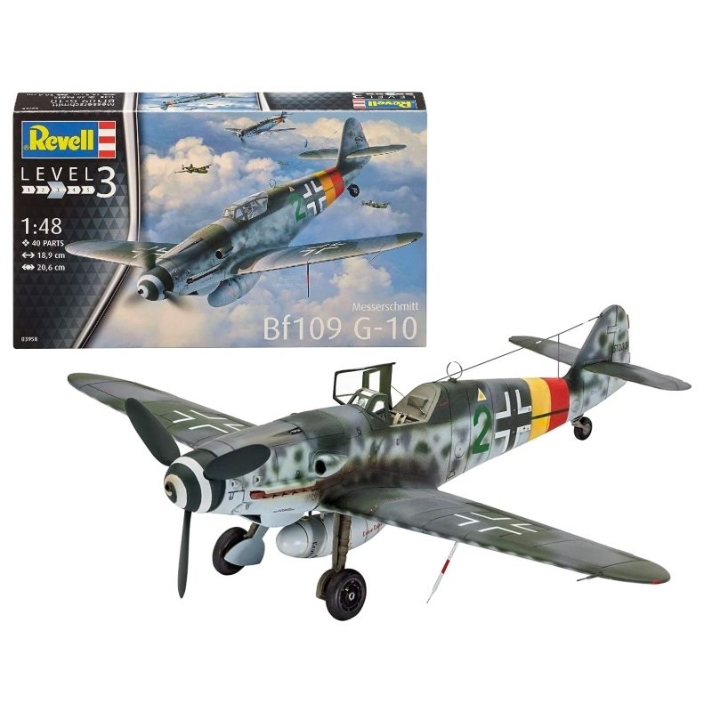 REVELL - REVELL 03958 MESSERSCHMITT BF109 G 10 1-48