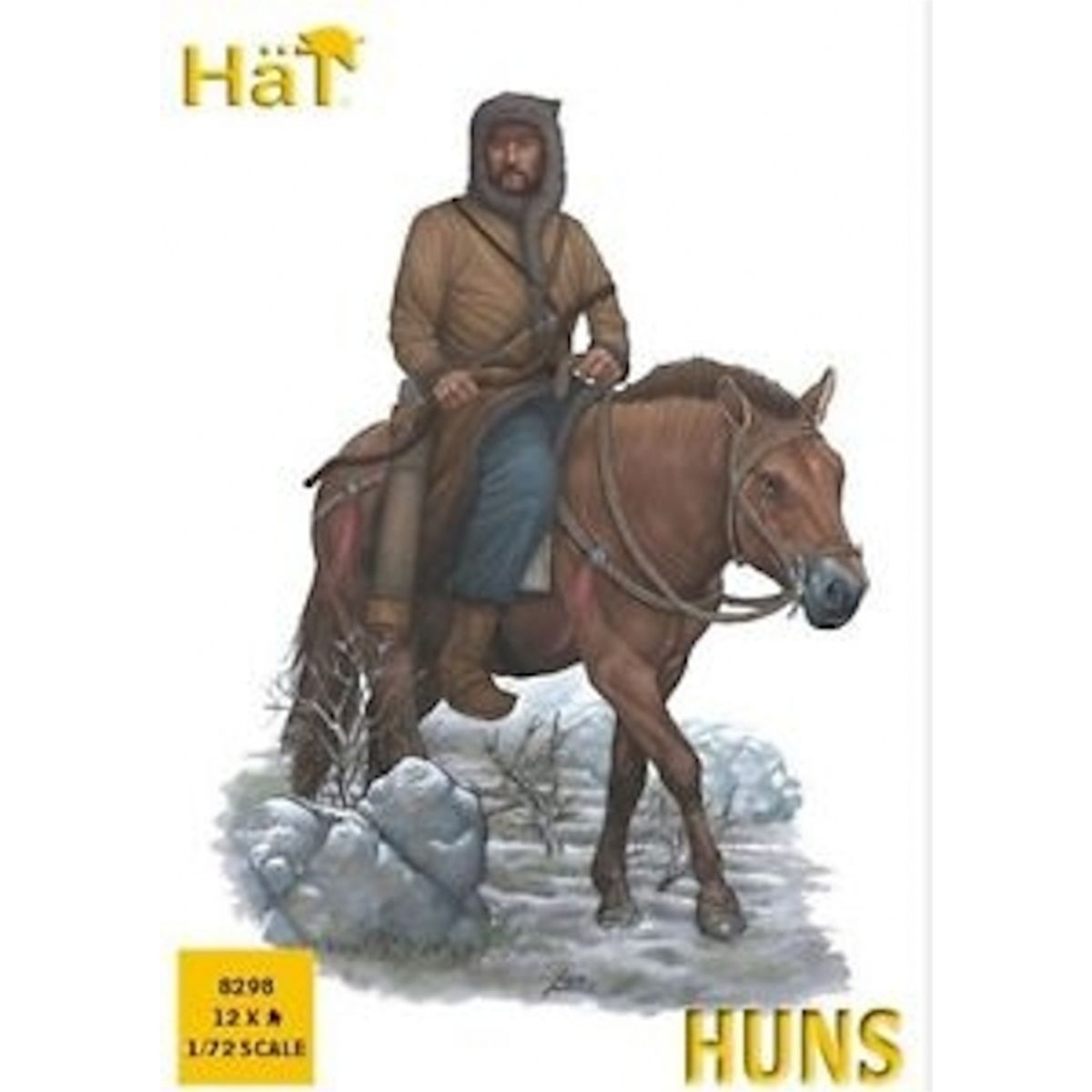 GENERICO - HAT 8298 1:72 HUNS ( 12 MTD )