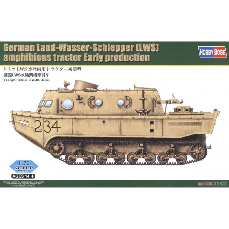 GENERICO - HOBBYBOSS 82918 GERMAN LAND WASSER SCHLEPPER ( LWS )