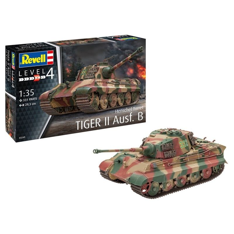 REVELL - REVELL 03249 TIGERII AUSF B ( HENSCHEL TURRET ) 1-35