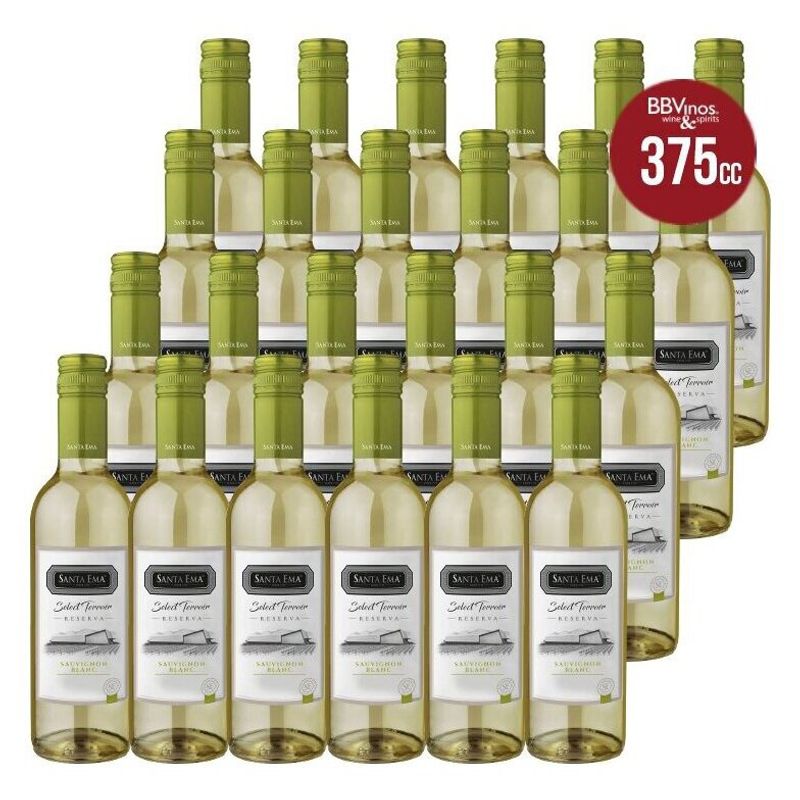 SANTA EMA - 24 Vinos Santa Ema Select Terroir Sb 375 cc