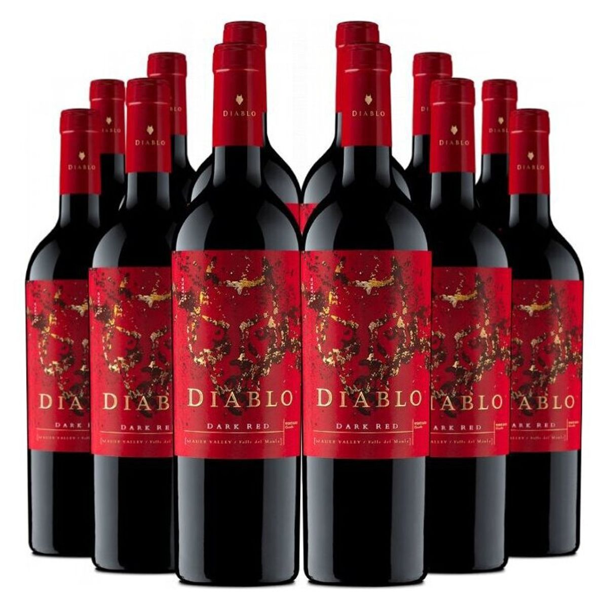 CASILLERO DEL DIABLO - 12 Vinos Casillero Dark Red