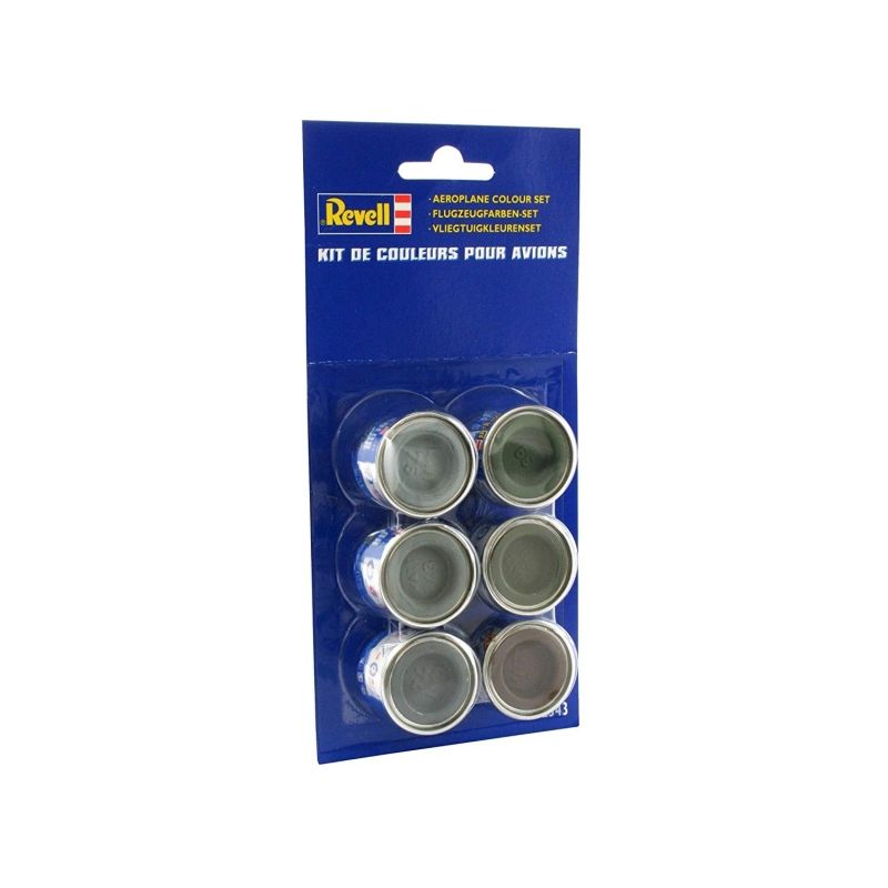 REVELL - REVELL 32343 COULEURS AVIONS 6 POTS