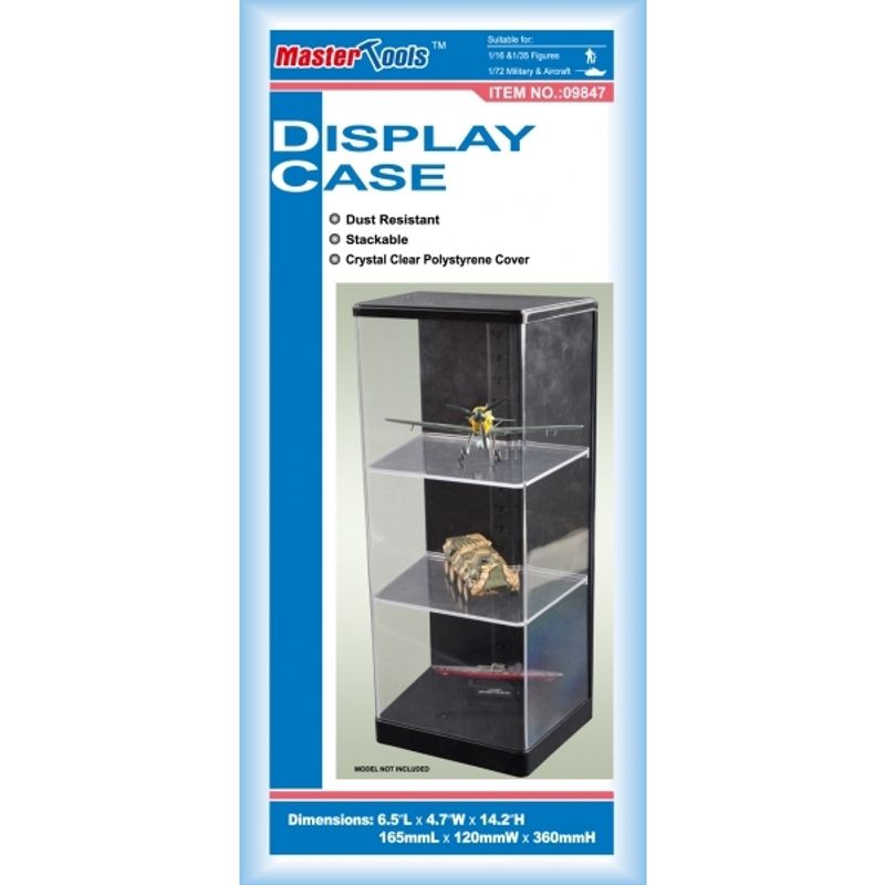 GENERICO - TRUMPETER 09847 DISPLAY CASE 165 X 120 X 360 MM