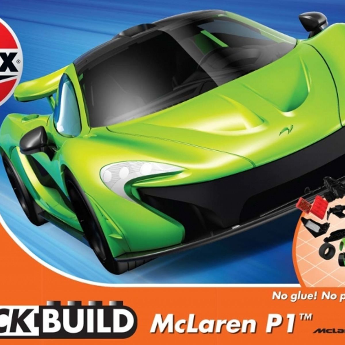 GENERICO - AIRFIX J6021 MCLAREN P1 GREEN