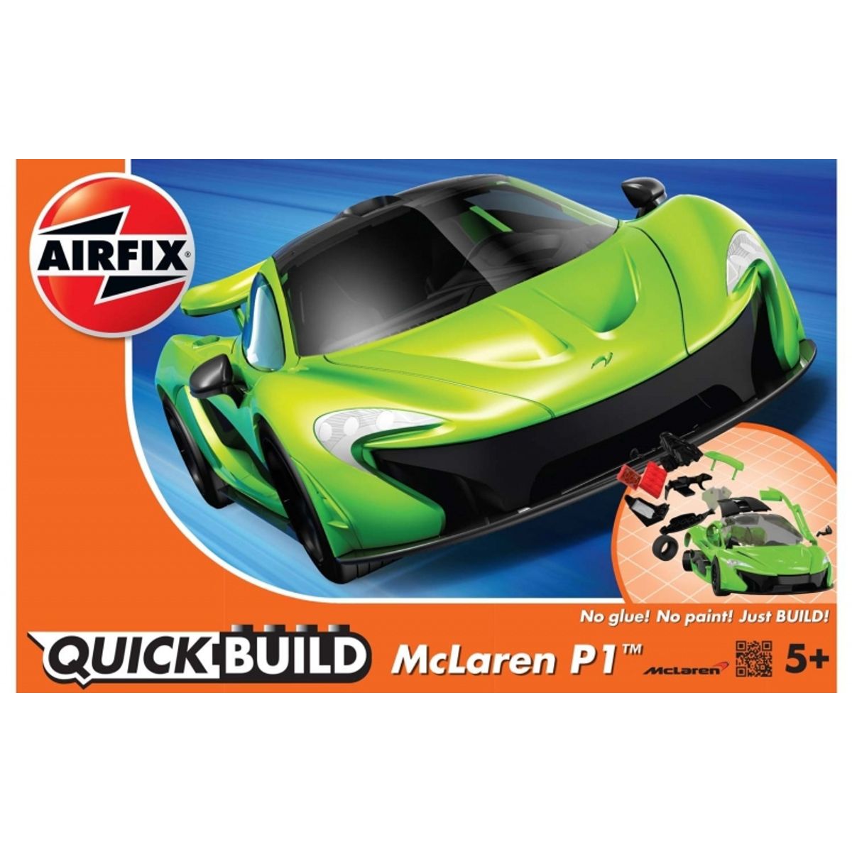 GENERICO - AIRFIX J6021 MCLAREN P1 GREEN