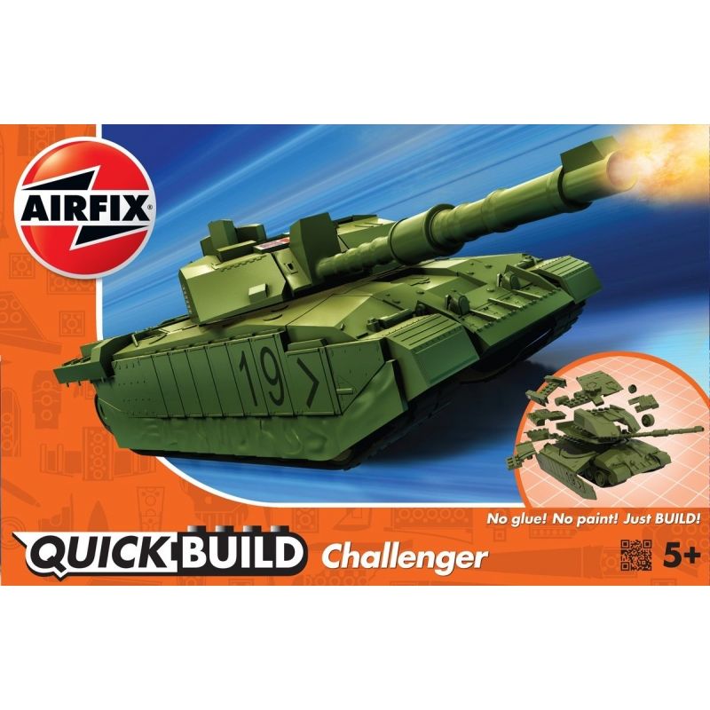 GENERICO - AIRFIX J6022 CHALLENGER TANK QUICK BUILDER