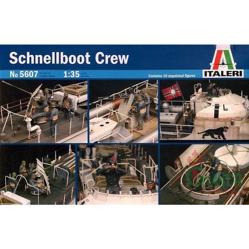 ITALERI - ITALERI 5607 SCHNELLBOOT CREW