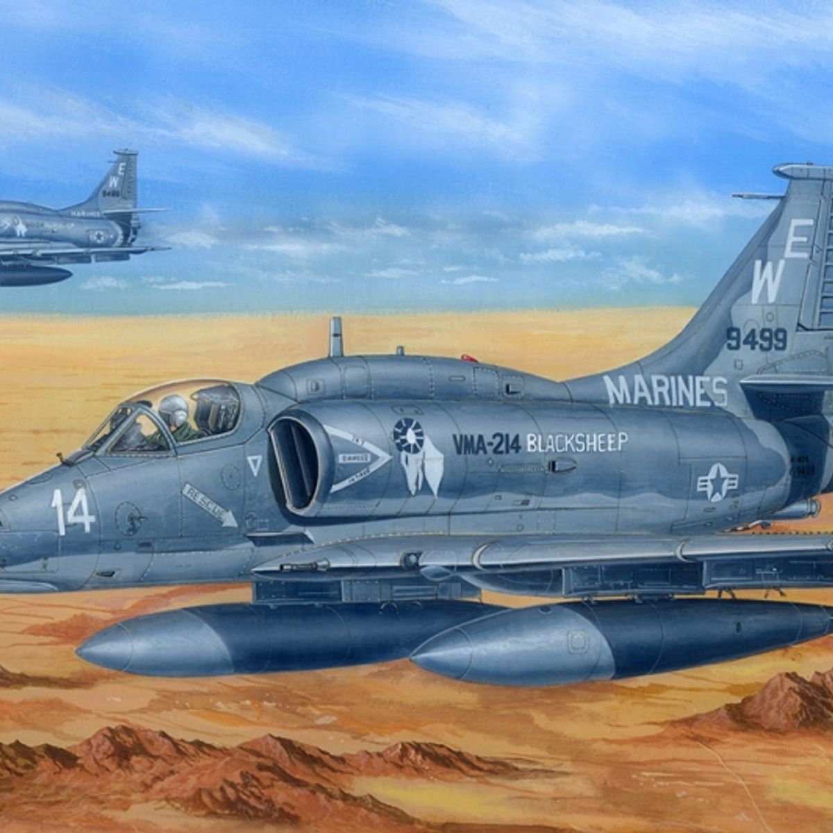 GENERICO - HOBBYBOSS 81766 A 4M SKY HAWK 1:48