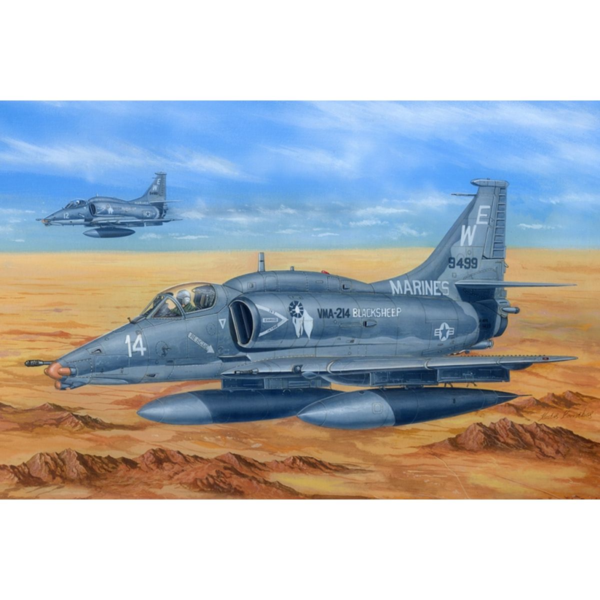 GENERICO - HOBBYBOSS 81766 A 4M SKY HAWK 1:48