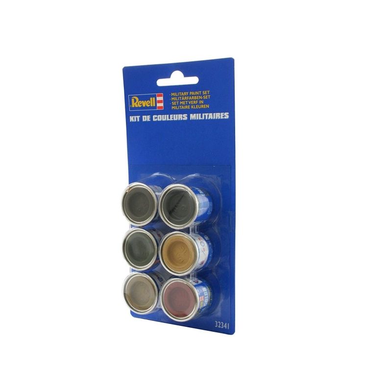 REVELL - REVELL 32341 COULEURS MILITAIRES 6 POTS