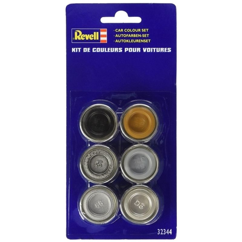 REVELL - REVELL 32344 COULEURS AUTOS 6 POTS