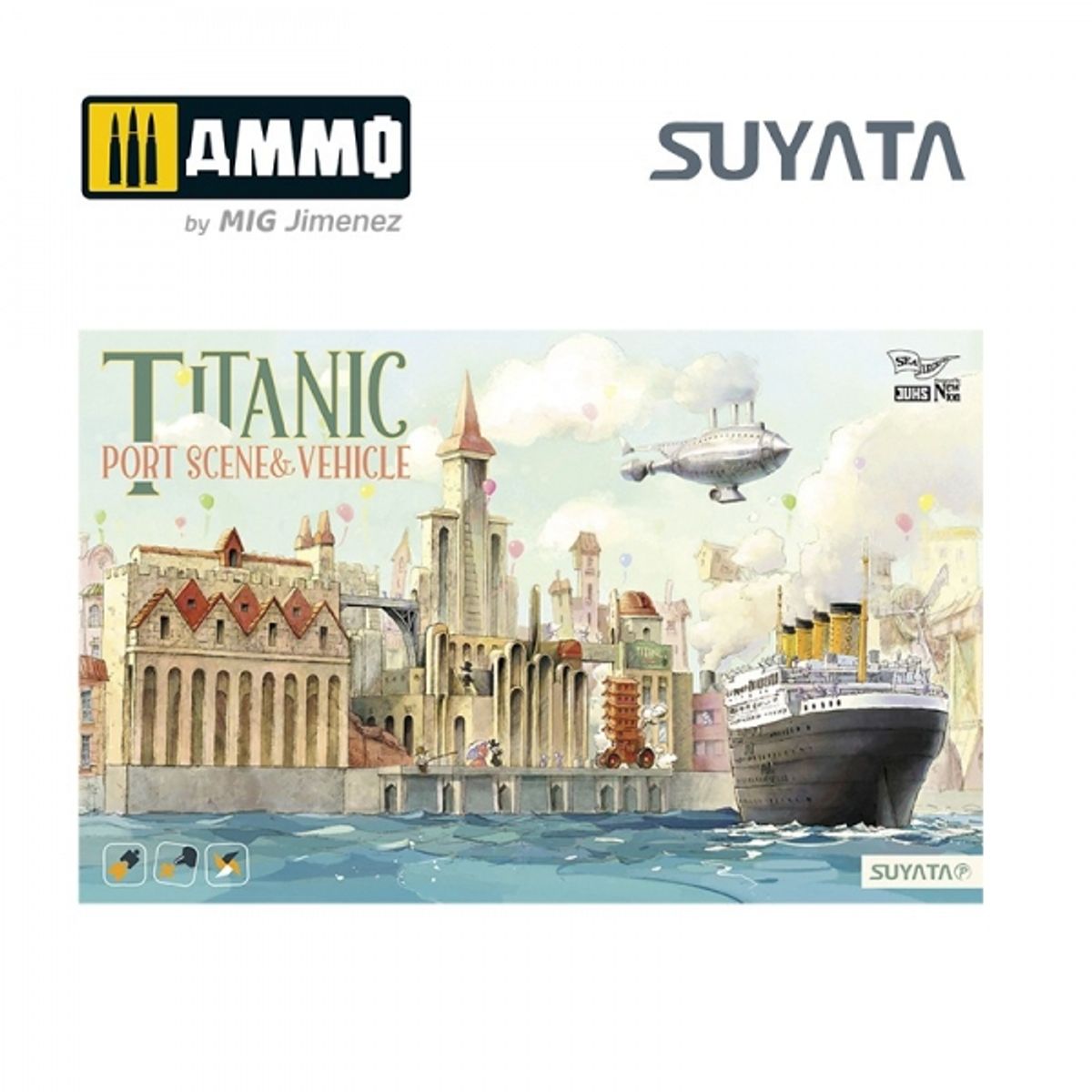 GENERICO - SUYATA SL002 TITANIC PORT SCENE AND VEHICLE