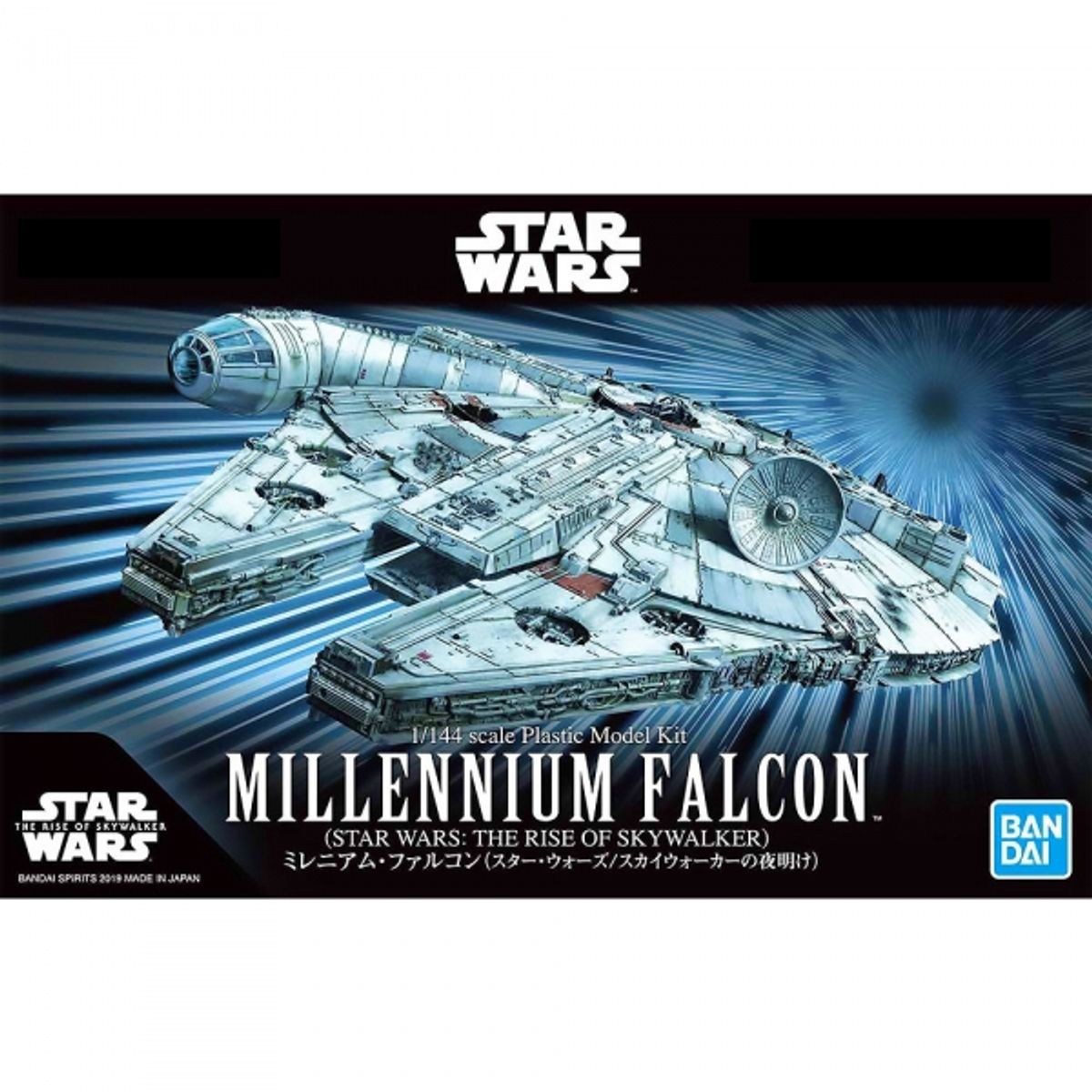 BANDAI - BANDAI 58195 STAR WARS 1/144 MILLENNIUM FALCON ( THE RISE OF