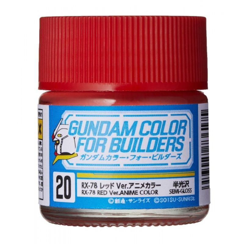 GENERICO - MRHOBBY UG20 RX 78 ROJO VER ANIME COLOR