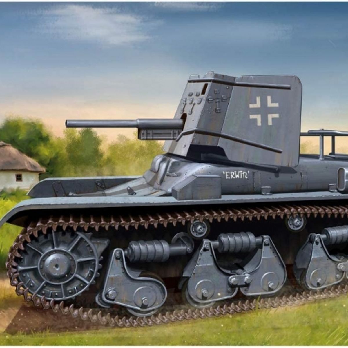 GENERICO - HOBBYBOSS 83895 GERMAN 3.7CM PAK 35/36 AUF PZ KPFW 35R ( F )