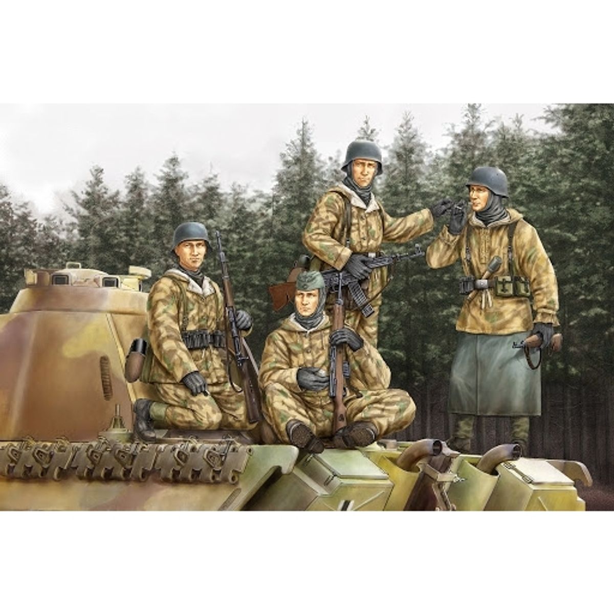 GENERICO - HOBBYBOSS 84404 GERMAN PANZER GRENADIERS VOL 1 1:35
