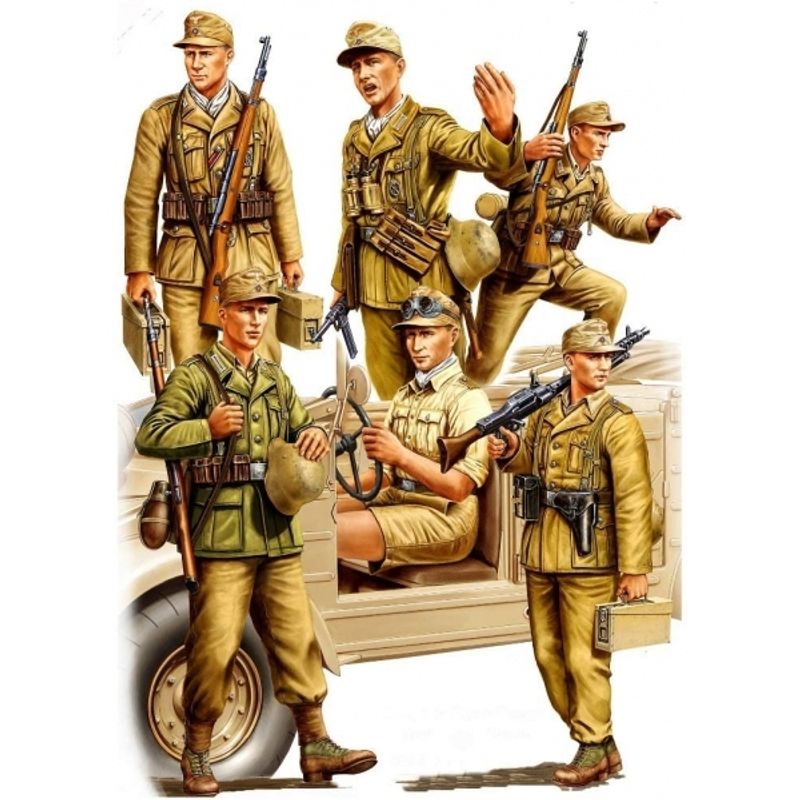 GENERICO - HOBBYBOSS 84410 GERMANAFRICA CORPS 1-35