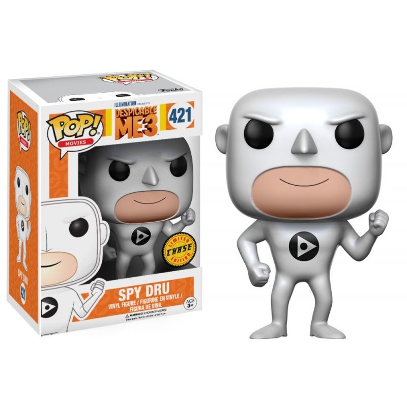 FUNKO - FUNKO 91050 POP MOVIES DESPICABLE ME 3 SPY GRU ( CHASE )