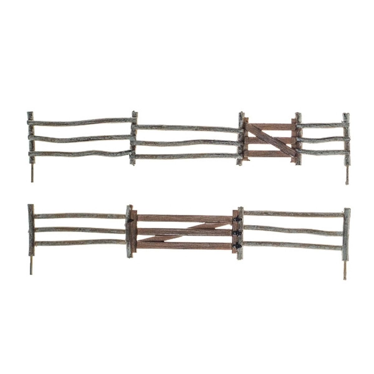 GENERICO - WOODLAND 2981 HO LOG FENCE ( 8PCS )