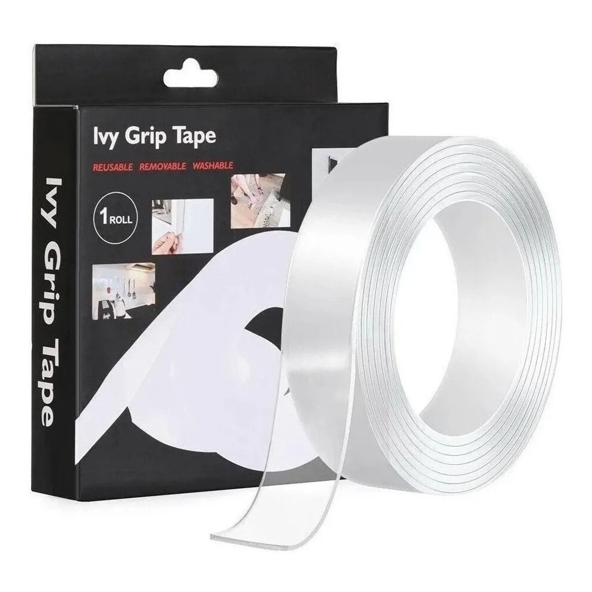 U BUY - Cinta Adhesiva Doble Faz Doble Contacto Cinta Magica Fas 5m