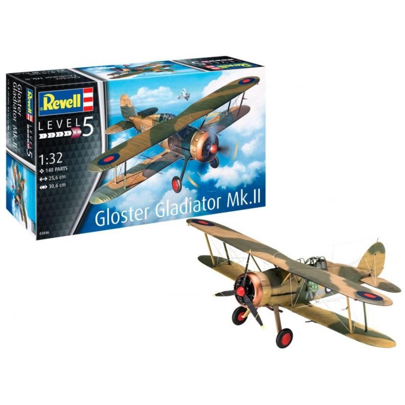 REVELL - REVELL 03846 1-32 GLOSTER GLADIATOR MK II