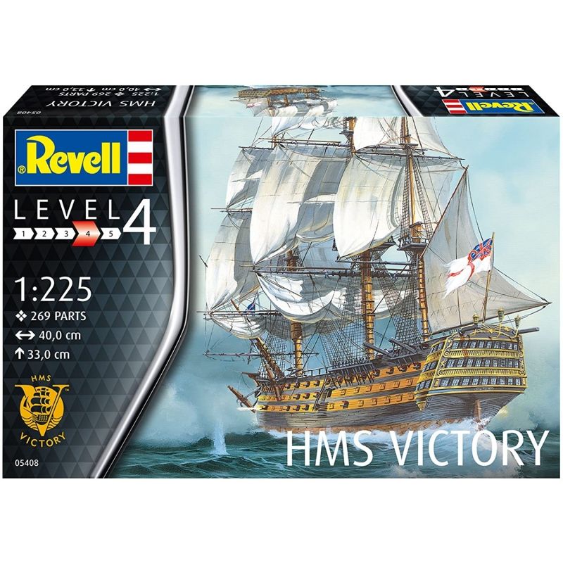 REVELL - REVELL 65408 1:225 MODEL SET HMS VICTORY
