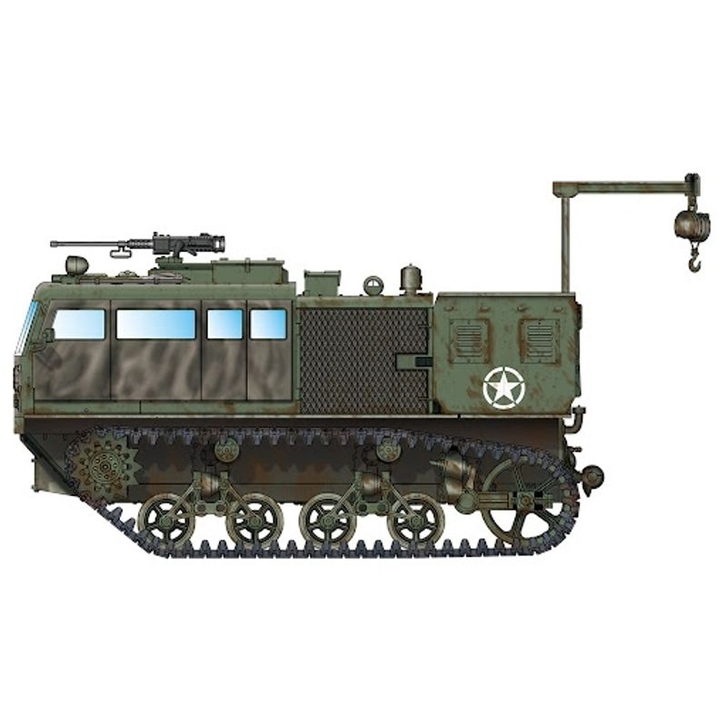 GENERICO - HOBBYBOSS 82921 M4 HIGH SPEED TRACTOR ( 155MM 8 IN 240MM )