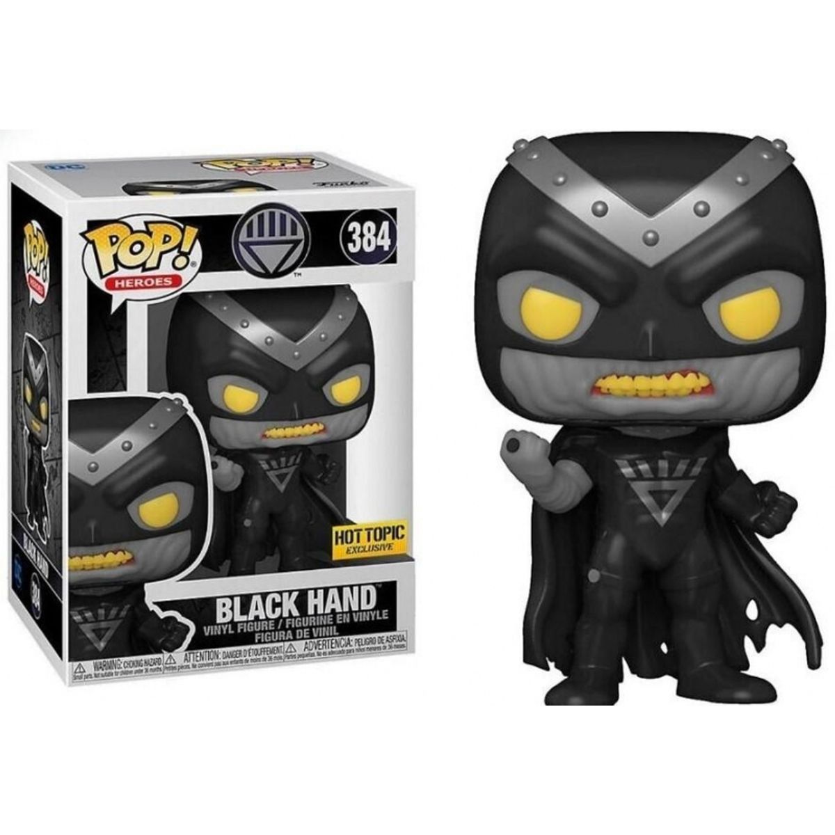 FUNKO - FUNKO 54619 POP DC BLACK HAND HOT TOPIC