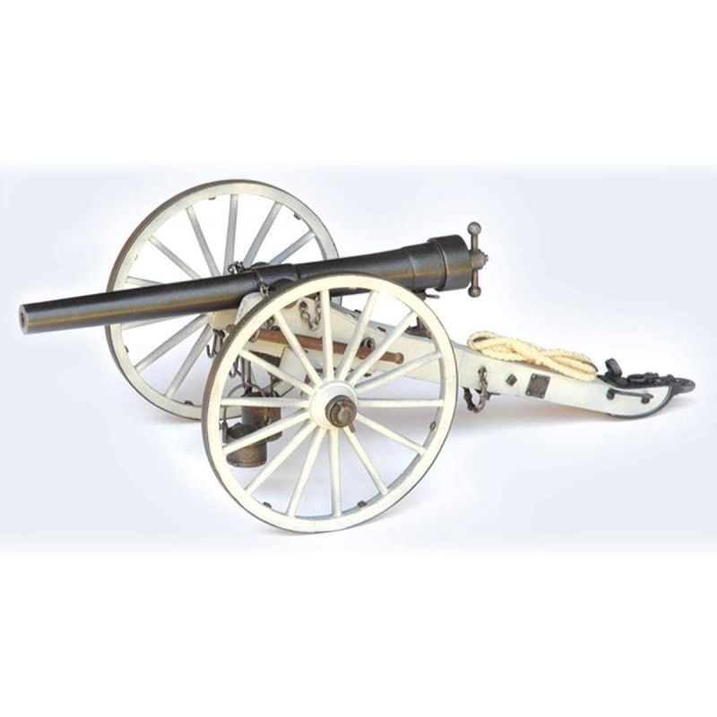 GENERICO - MODELSHIPWAYS MS4001 CIVIL WAR WHITWORTH CANNON 12 LBR 1:16