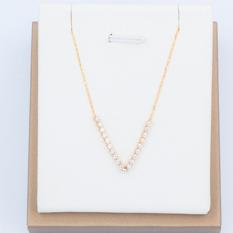 EL MUNDO DE LA PLATA - Collar de ORO 18K Italiano