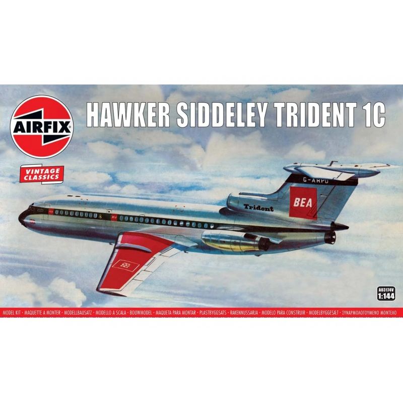 GENERICO - AIRFIX 03174 HAWKER SIDDELEY 121 TRIDENT 1:144