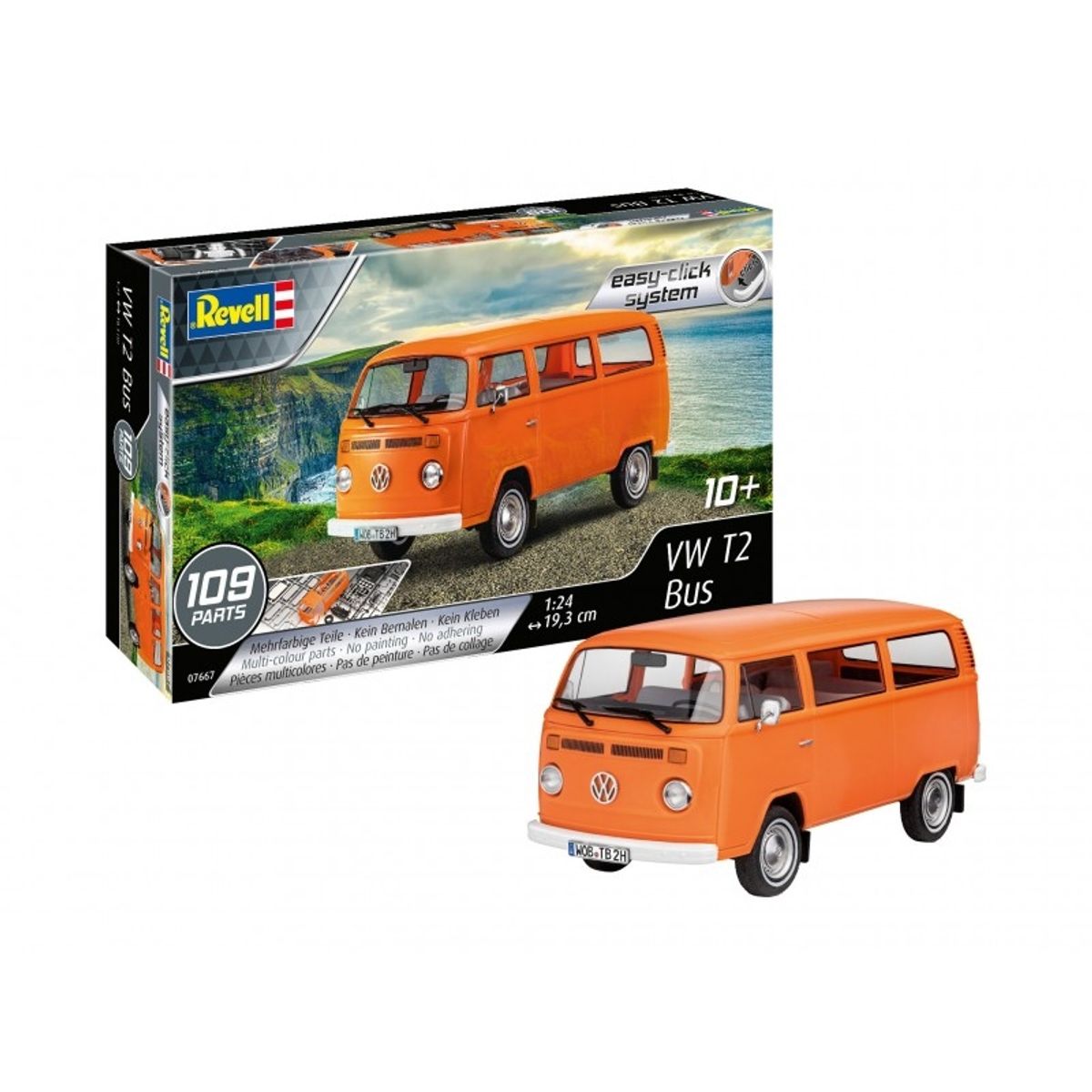 REVELL - REVELL 07667 VW T2 BUS EASY CLICK SYSTEM