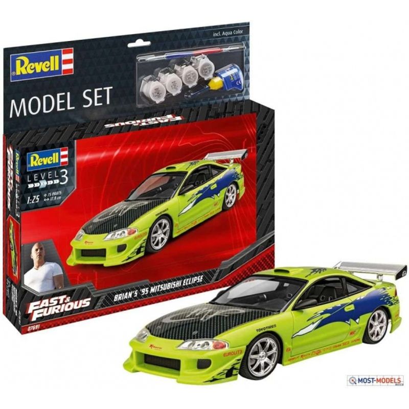 REVELL - REVELL 67691 MODEL SET F AND F BRIANS 1995 MITSUBISHI