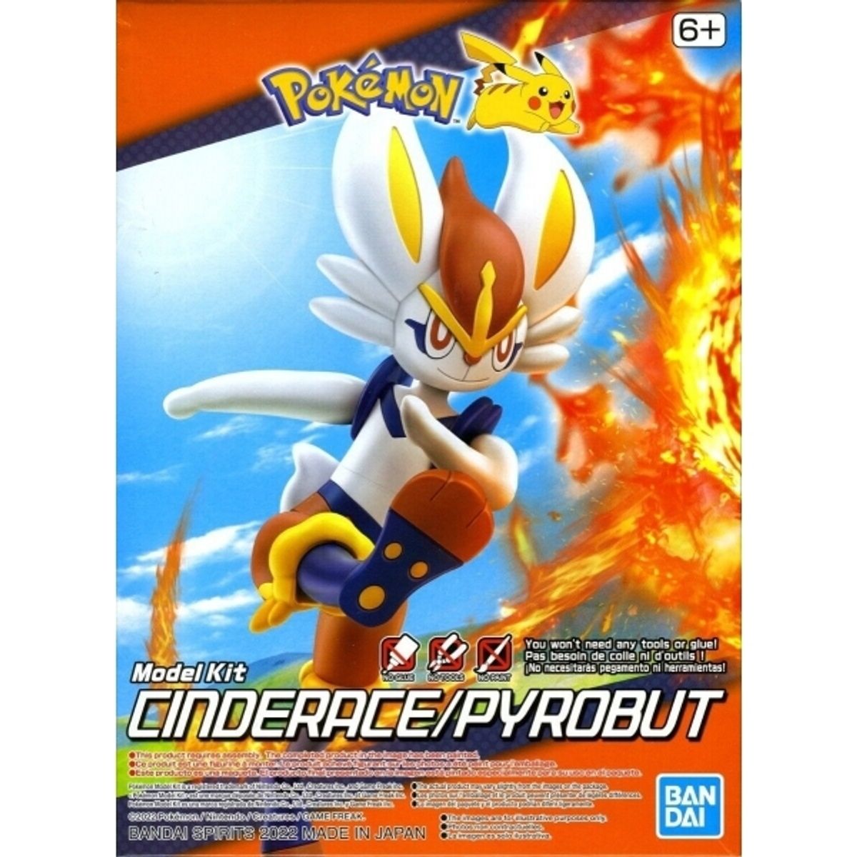 BANDAI - BANDAI 63381 POKEMON MODEL KIT CINDERACE