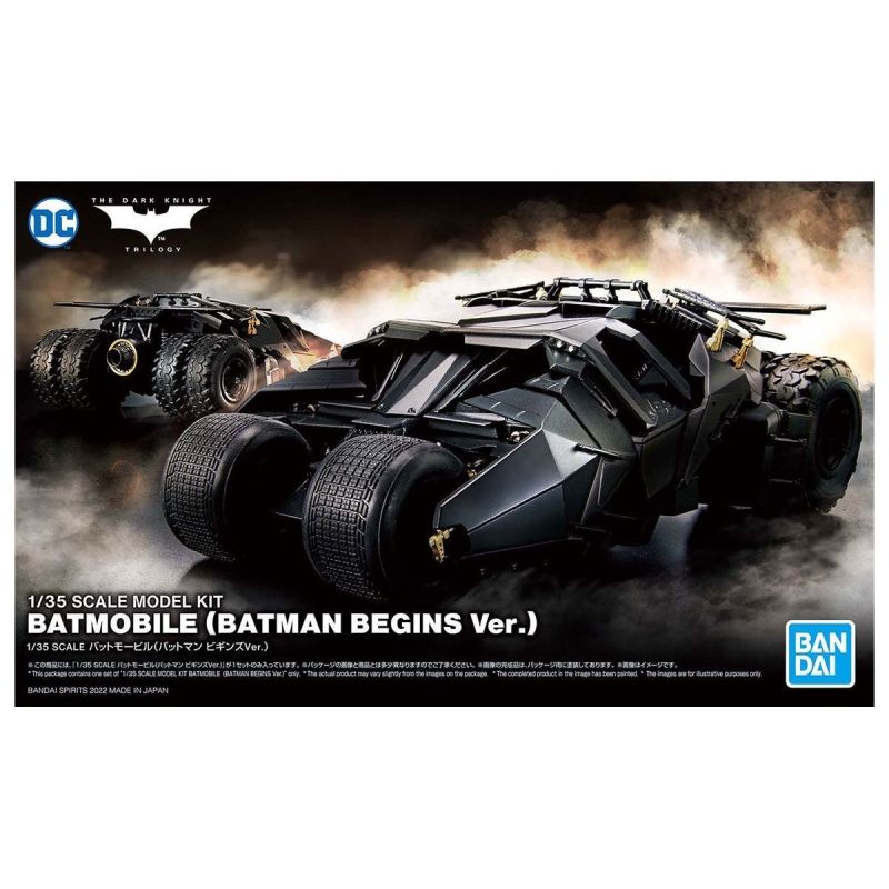 BANDAI - BANDAI 62184 1/35 SCALE MODEL KIT BATMOBILE ( BATMAN BEGINS