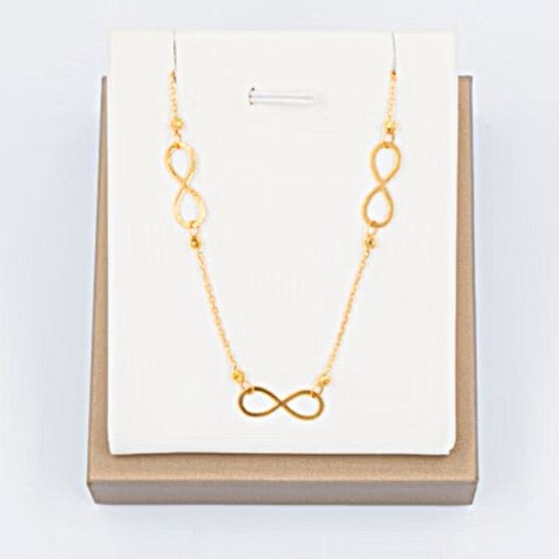 EL MUNDO DE LA PLATA - Collar de ORO 18K Italiano