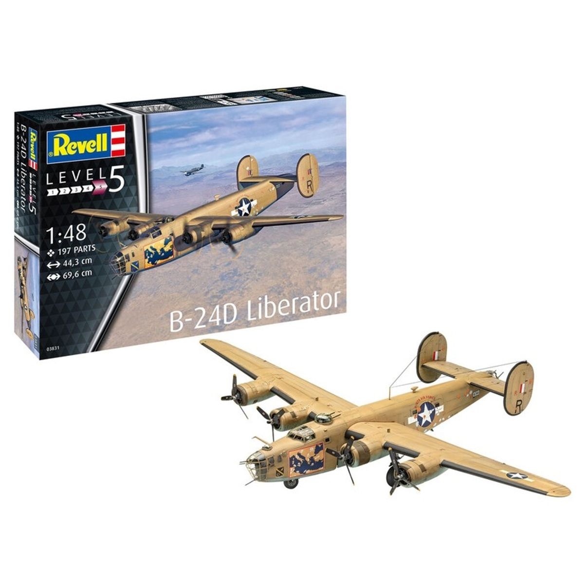 REVELL - REVELL 03831 B 24D LIBERATOR 1-48