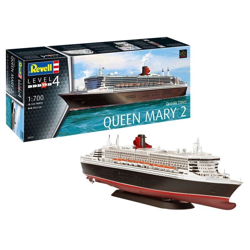 REVELL - REVELL 05231 OCEAN LINER QUEEN MARY 2 1-700