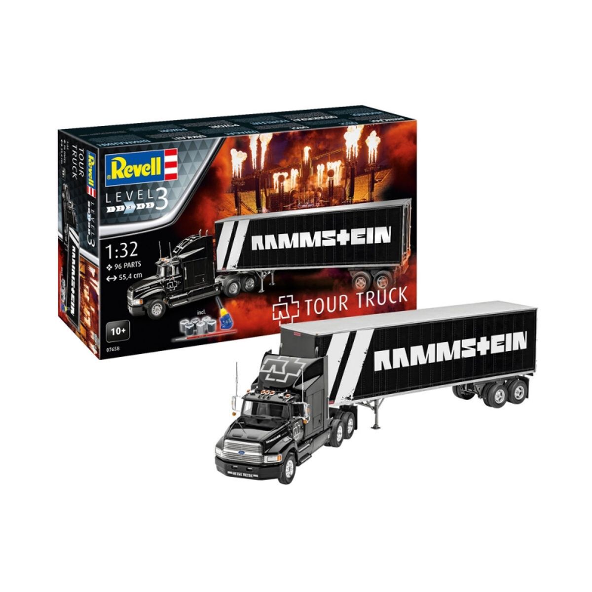 REVELL - REVELL 07658 GIFT SET TOUR TRUCK RAMMSTEIN 1:32