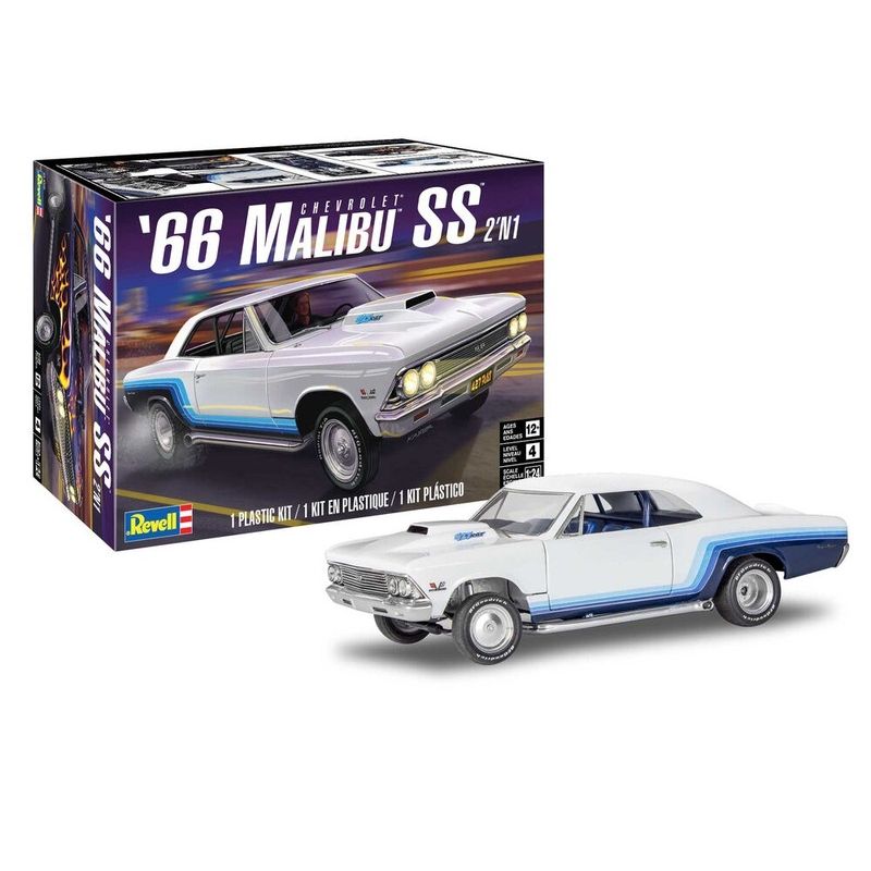 REVELL - REVELL 14520 1966 CHEVY MALIBU SS 2N1 1-24