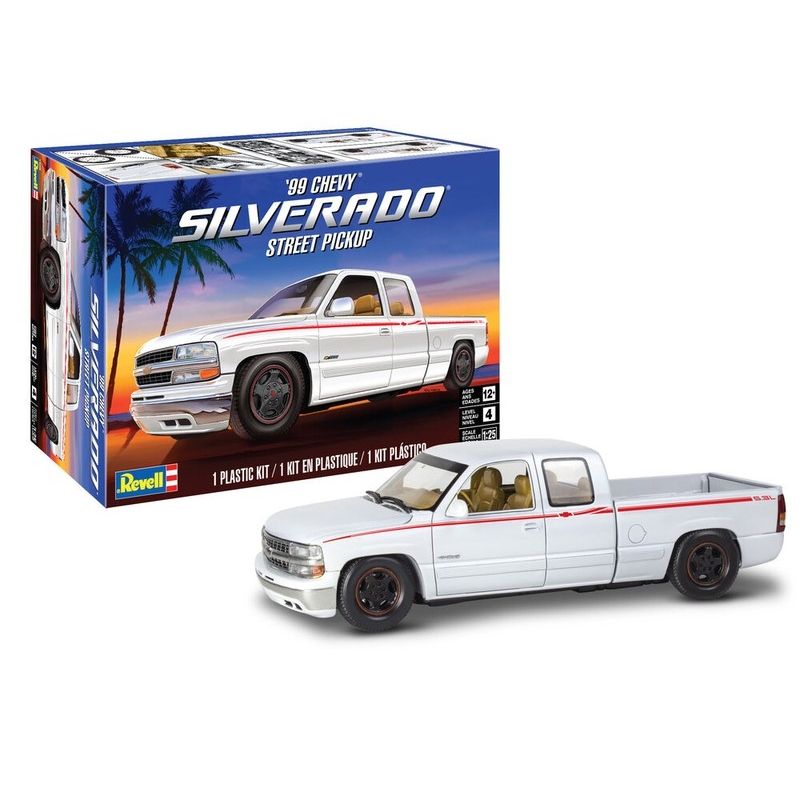REVELL - REVELL 14538 1999 CHEVY SILVERADO STREET PICKUP 1-25