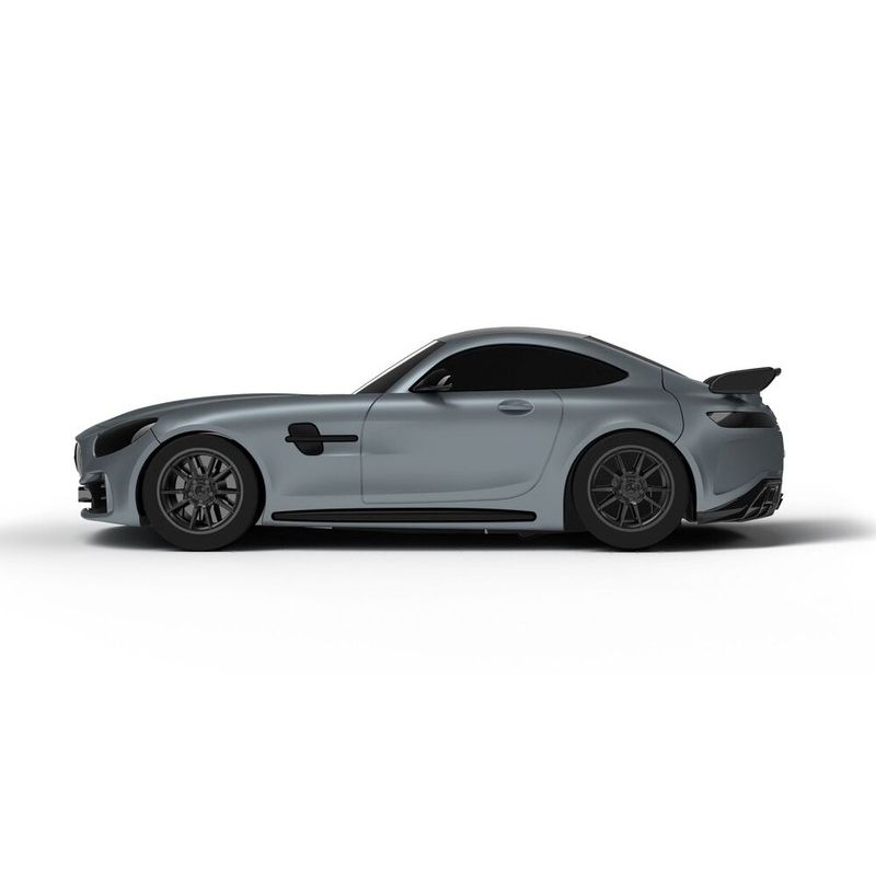 REVELL - REVELL 23152 BUILD N RACE MERCEDES AMG GT R, GREY 1-43