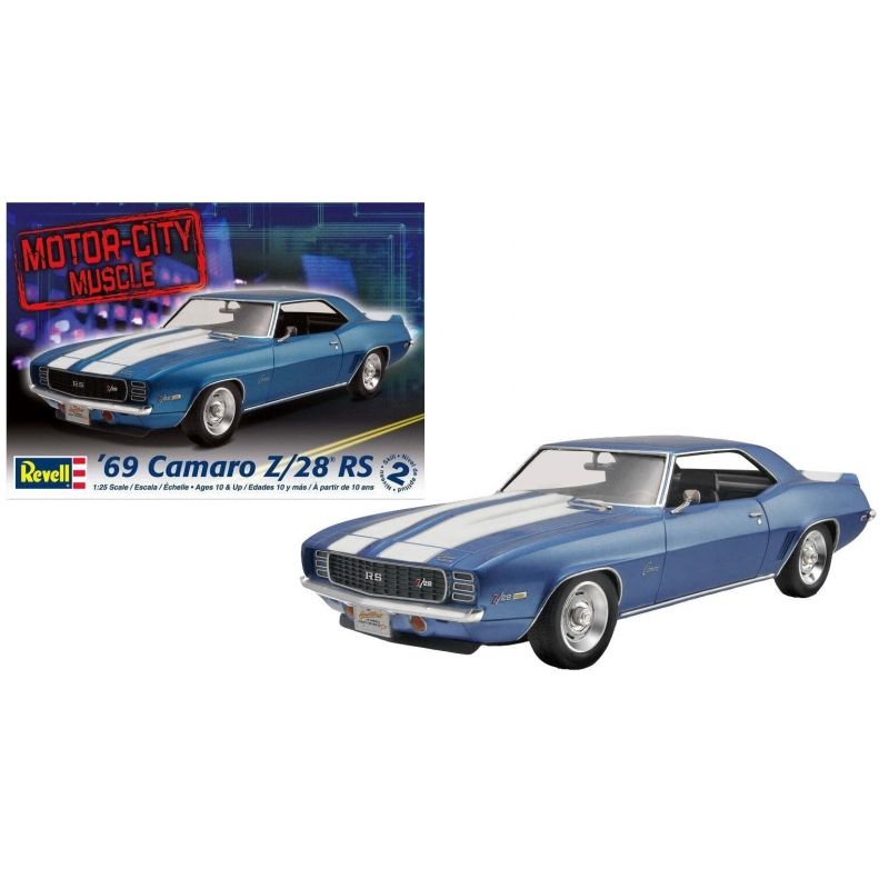 REVELL - REVELL 17457 85-7457 CAMARO Z 28 1969 1-24