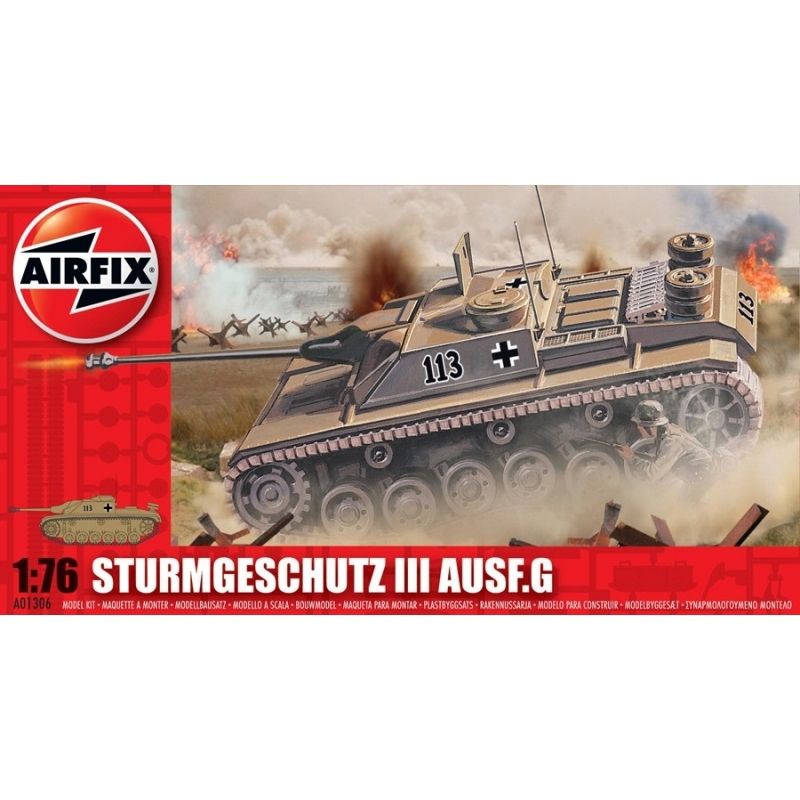 GENERICO - AIRFIX 01306 1-76 75 MM ASSAULT GUN