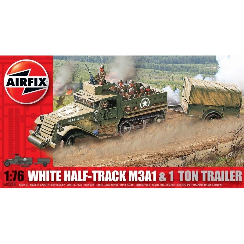 GENERICO - AIRFIX 02318 HALF TRACK M 3 A1 1:72