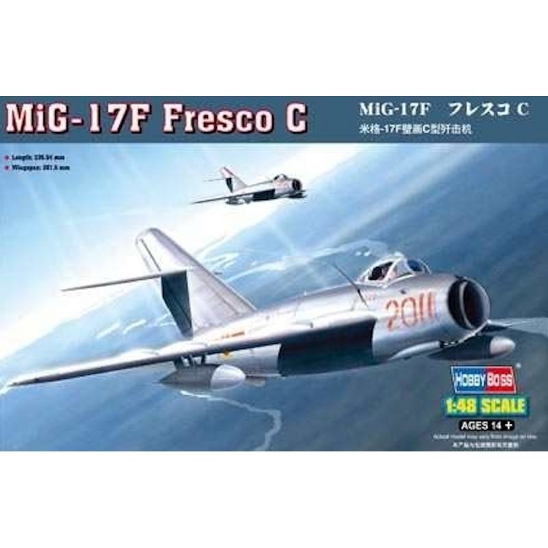 GENERICO - HOBBYBOSS 80334 MIG 17 F FRESCO C 1-48